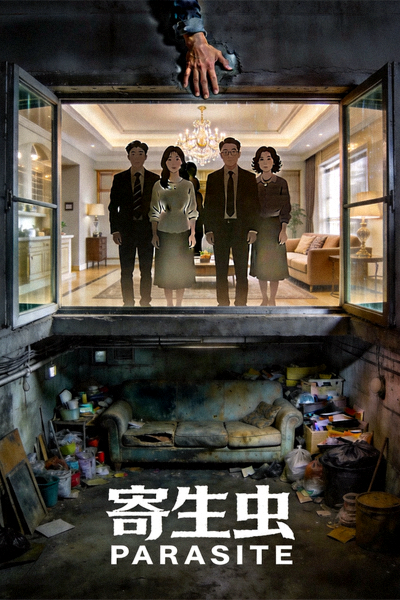 电影《寄生虫》官方海报